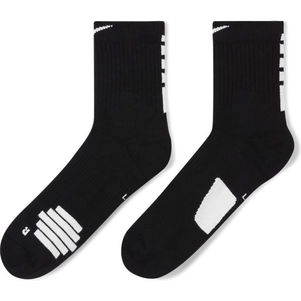 ナイキNIKEエリートミッドソックスSX7625-013靴下バスケットボール練習試合ブラック