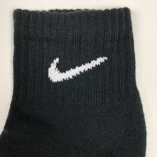 ナイキNIKE3PエブリデイクッションクウォーターソックスSX7667-010靴下スポーツソックスブラック