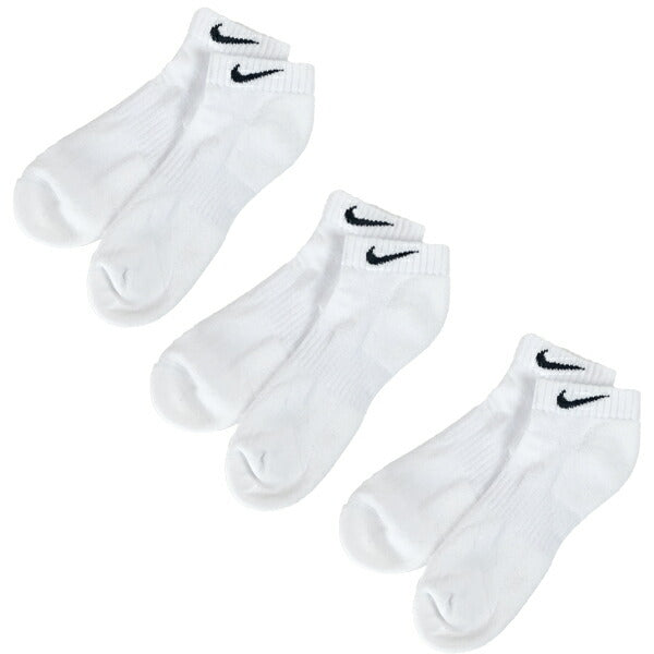 ナイキNIKE3PエブリデイクッションローソックスSX7670靴下トレーニングホワイト