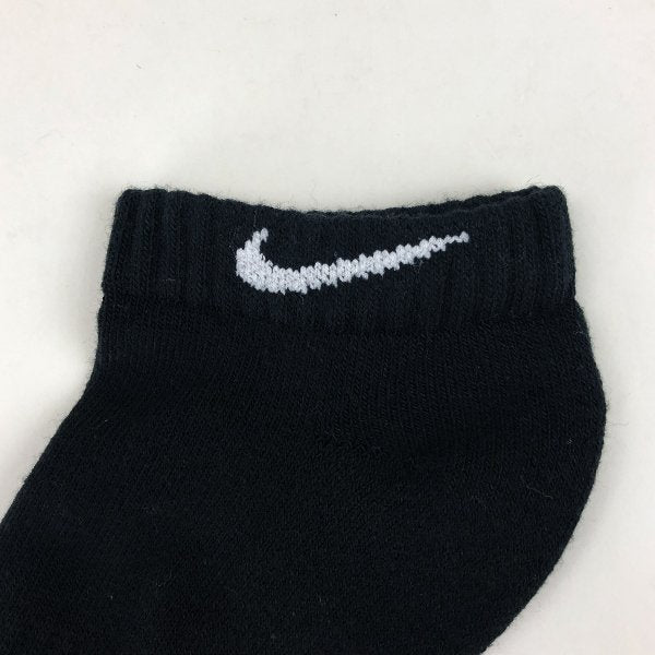ナイキNIKE3PエブリデイクッションローソックスSX7670靴下トレーニングアンクルソックスブラック