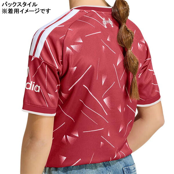 リバプールジュニアLFC2026-27レプリカホームユニフォーム半袖T1708-KB8255サッカーレッドアディダスadidas