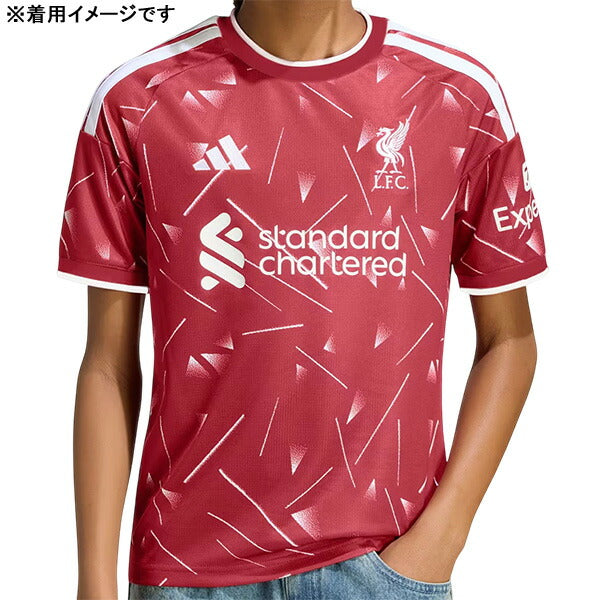 リバプールジュニアLFC2026-27レプリカホームユニフォーム半袖T1708-KB8255サッカーレッドアディダスadidas