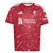 リバプールジュニアLFC2026-27レプリカホームユニフォーム半袖T1708-KB8255サッカーレッドアディダスadidas