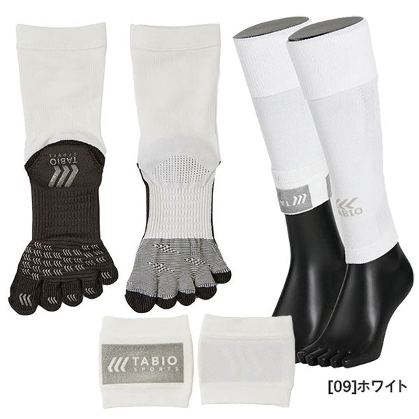 【3点セット】タビオtabioMサイズ25-27cm072140014072400015072190004サッカーフットサルメンズ5本指ソックスカーフソックスグリップバンド