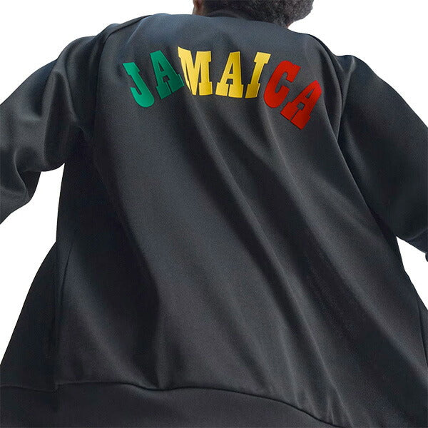 ジャマイカ代表JAM×ボブ・マーリーオリジナルストラックトップTC296-JY5225サッカージャージジャケットブラックアディダスadidas