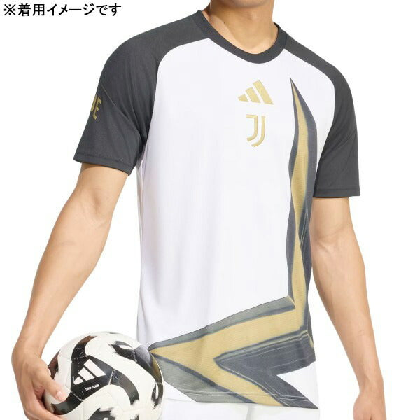 ユベントスJUV2026-27プレマッチジャージTC639-KG4511サッカーレプリカプラシャツホワイトアディダスadidas