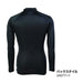 【ネコポス送料無料】フタバスポーツオリジナルインナーシャツ長袖TF017サッカーフットサルアンダーシャツロングスリーブブラックメンズ