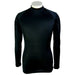 【ネコポス送料無料】フタバスポーツオリジナルインナーシャツ長袖TF017サッカーフットサルアンダーシャツロングスリーブブラックメンズ