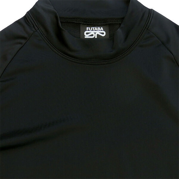 【ネコポス送料無料】フタバスポーツオリジナルジュニアインナーシャツ長袖TF017Jサッカーフットサルアンダーシャツロングスリーブブラック子供用