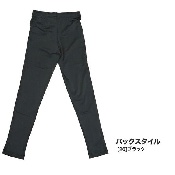 【ネコポス送料無料】フタバスポーツオリジナルジュニアロングスパッツTF018Jサッカーフットサルインナータイツロングタイツブラック子供用