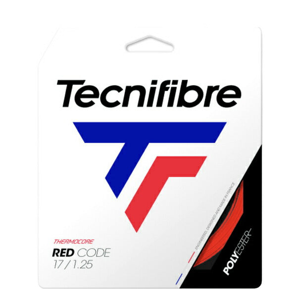 【ネコポス対応可】テクニファイバーTecnifibreテニスガットREDCODE硬式テニスTFSG404