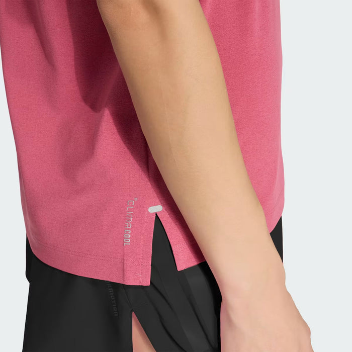 アディダスadidasランニングTシャツアディ365クライマクールTシャツ半袖adi365ClimacoolT-Shirtレディース大人CLIMACOOL吸汗速乾TO648