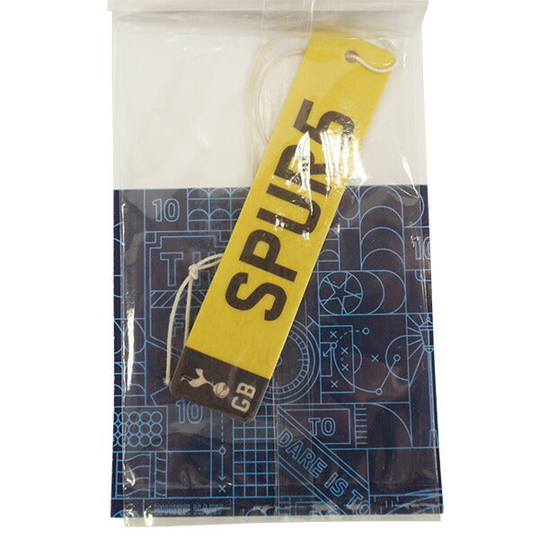 【ショップ限定エントリーでさらに+9倍】【ネコポス対応可】トッテナムホットスパーオフィシャルエアフレッシュナークレスト3点セットTOT_3PK_AIRFRESHENERサッカーサポーターグッズ個装