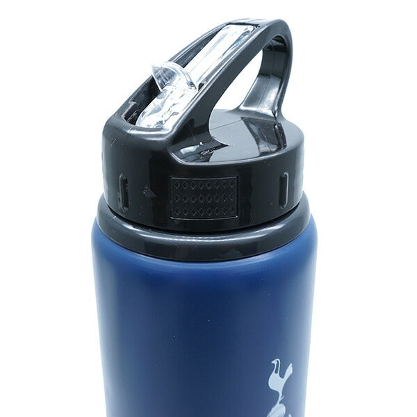 【ショップ限定エントリーでさらに+9倍】トッテナムオフィシャルドリンクボトル750mlTOT-ALML-DRNKBT-XLサッカーストロー付きウォーターボトル水筒サポーターグッズネイビー