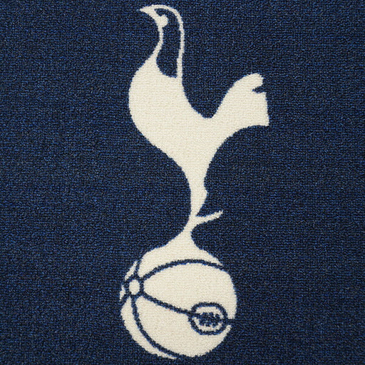 【ショップ限定エントリーでさらに+9倍】【送料無料】トッテナムオフィシャルラグマット80×50cmTOT-RUGサッカーインテリアリビング玄関サポーターグッズネイビー