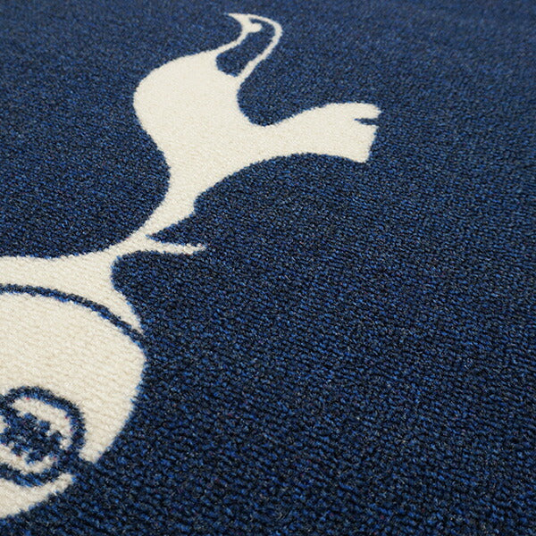 【ショップ限定エントリーでさらに+9倍】【送料無料】トッテナムオフィシャルラグマット80×50cmTOT-RUGサッカーインテリアリビング玄関サポーターグッズネイビー