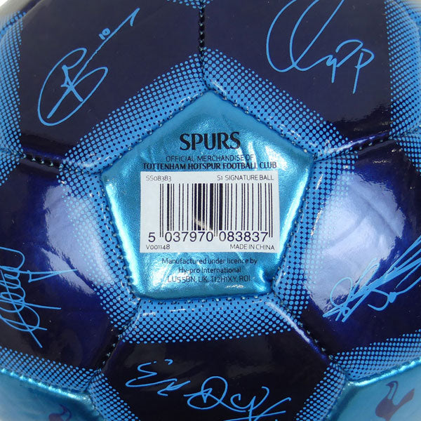 トッテナムホットスパーオフィシャルミニボール選手サイン入りTOT_SIG_SKILLBALLサッカープレミアリーグサッカーボールサポーターグッズ