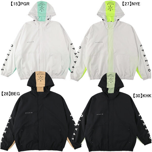 スパッツィオspazio裏メッシュトラックジャケットTP-0620サッカーフットサルジップパーカーフードメンズ