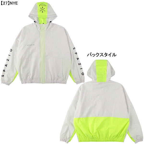 スパッツィオspazio裏メッシュトラックジャケットTP-0620サッカーフットサルジップパーカーフードメンズ