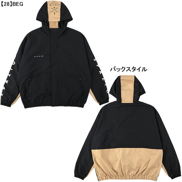 スパッツィオspazio裏メッシュトラックジャケットTP-0620サッカーフットサルジップパーカーフードメンズ
