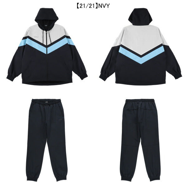 【上下セット】スパッツィオSpazioVライントラックジャケットジョガーパンツ上下TP-0638/BT-0272サッカーフットサルトレーニングウェアメンズ