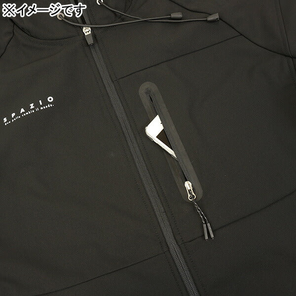 スパッツィオSpazio裏起毛裏シャギーボンディングジップアップパーカーTP-0639サッカーフットサルトレーニングジャケット防寒メンズ
