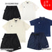 【ショップ限定エントリーでさらに+9倍】【上下セット】スパッツィオSpazioJr.スキッパーポロギアショーツ上下TP0649-BT0288サッカーフットサル子供用
