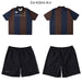 【ショップ限定エントリーでさらに+9倍】【上下セット】スパッツィオSpazioJr.スキッパーオーバーポロプラパン上下TP0648-GE1087サッカーフットサル子供用