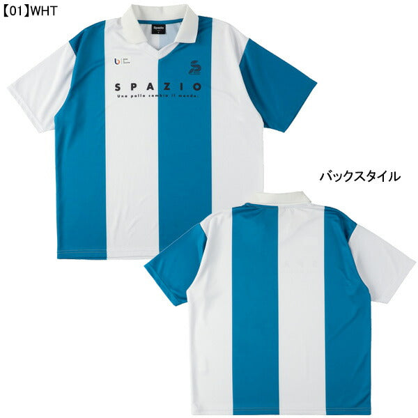 【ネコポス送料無料】スパッツィオSpazioJr.スキッパーオーバーポロTP-0648サッカーフットサル子供用