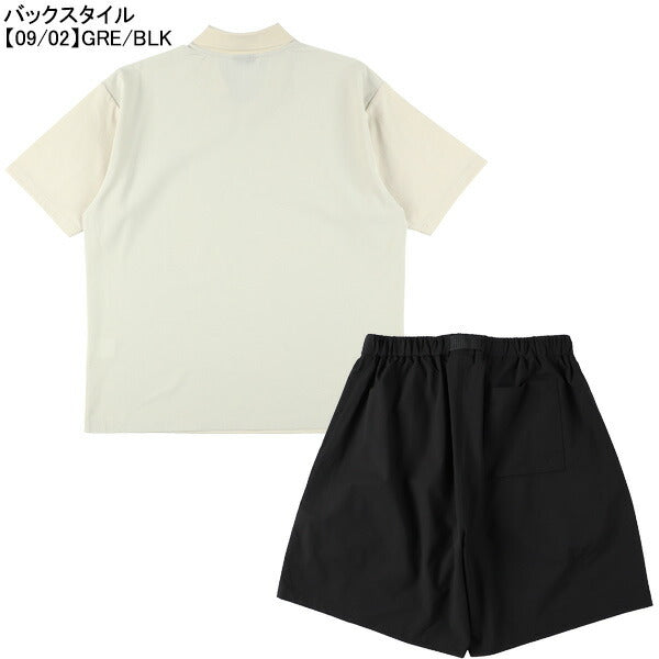 【ショップ限定エントリーでさらに+9倍】【上下セット】スパッツィオSpazioJr.スキッパーポロギアショーツ上下TP0649-BT0288サッカーフットサル子供用