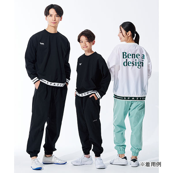 【ネコポス送料無料】スパッツィオSpazio長袖ラインリブピステTP-0653サッカーフットサルトレーニングウェアメンズ