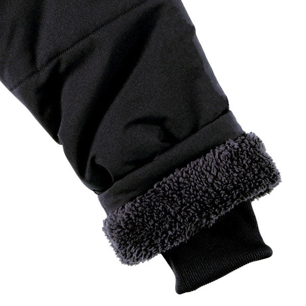 スパッツィオSpazioテクニカルラインベンチコートTP0658サッカーフットサルロングコート防寒メンズブラック