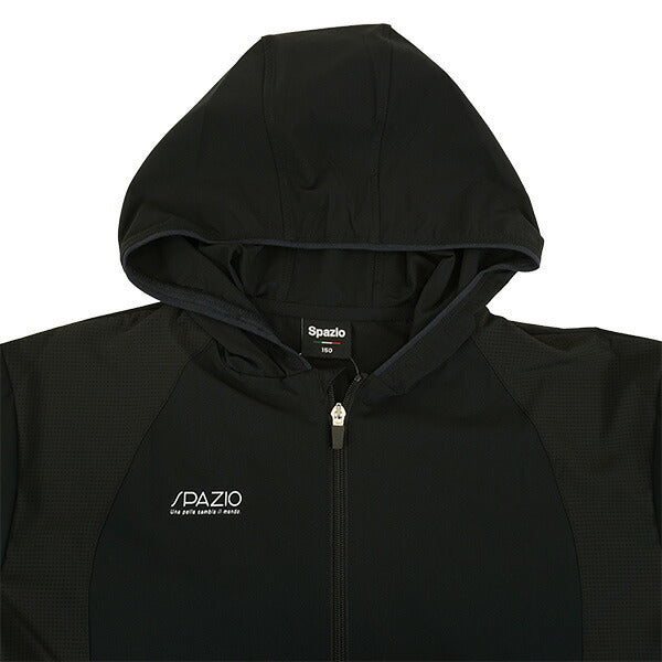 【上下セット】スパッツィオSpazioジュニアJr.フレキシブルラインジップパーカーパンツ上下TP0662-BT0297サッカーフットサル子供用