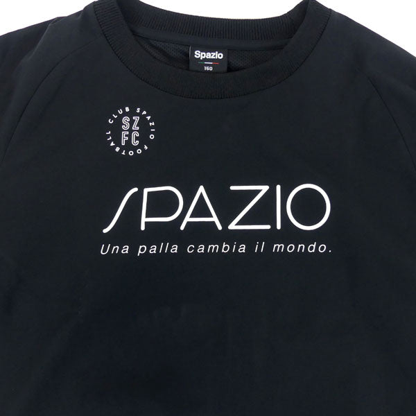 【上下セット】スパッツィオSpazioジュニアリブネック長袖ピステラインパンツTP0664BT0297サッカーフットサルトレーニングウェア子供用