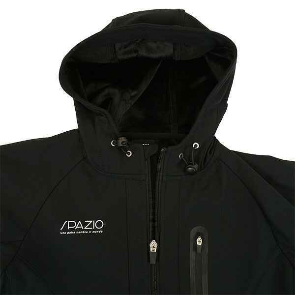 スパッツィオSpazioジュニア裏シャギーJr.テクニカルラインジップパーカーTP-0665サッカーフットサルトレーニングウェア子供用