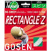 【ラケットと同時購入で張上げ加工サービス】ゴーセン硬式テニスストリングスガットオージー・シープレクタングルゼットTS419W