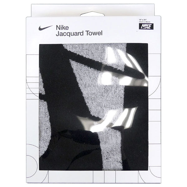 ナイキNIKEジャガードタオルMTW2000-010サッカーフットサルスポーツタオルフェイスタオルボックス入り35×80cm