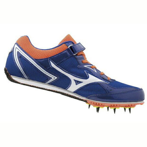 シティウスウィング2陸上スパイクミズノMIZUNOU1GA192401ランニングスパイク陸上スパイクブルー×ホワイト×オレンジ中長距離向け