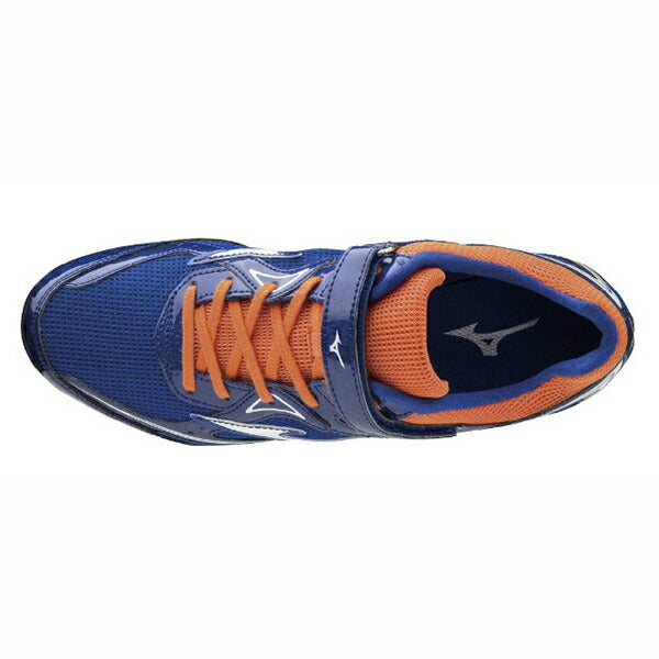 シティウスウィング2陸上スパイクミズノMIZUNOU1GA192401ランニングスパイク陸上スパイクブルー×ホワイト×オレンジ中長距離向け