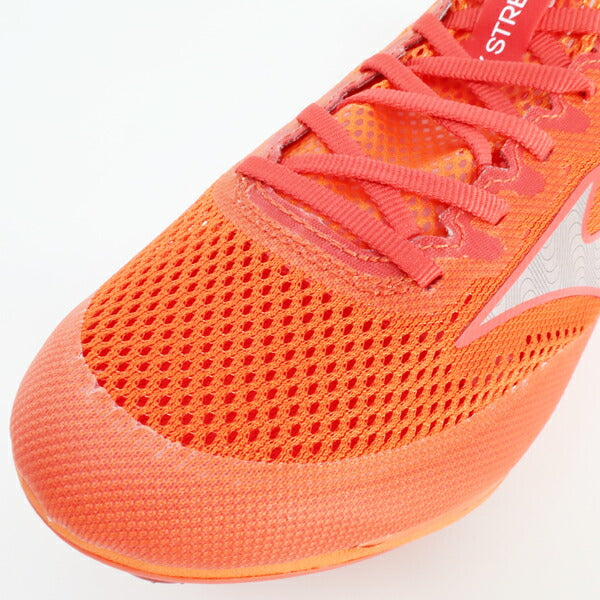 【ショップ限定エントリーでさらに+9倍】ミズノMIZUNOメンズレディース陸上スパイクXSTREAMMDU1GA231312エックスストリーム短距離中距離オールウェザートラック専用オレンジ