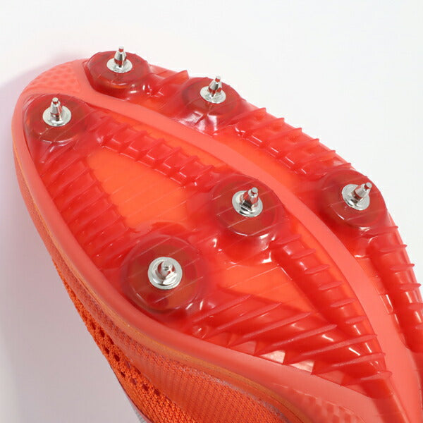 【ショップ限定エントリーでさらに+9倍】ミズノMIZUNOメンズレディース陸上スパイクXSTREAMMDU1GA231312エックスストリーム短距離中距離オールウェザートラック専用オレンジ