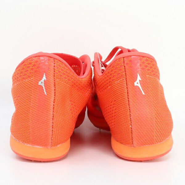 【ショップ限定エントリーでさらに+9倍】ミズノMIZUNOメンズレディース陸上スパイクXSTREAMMDU1GA231312エックスストリーム短距離中距離オールウェザートラック専用オレンジ