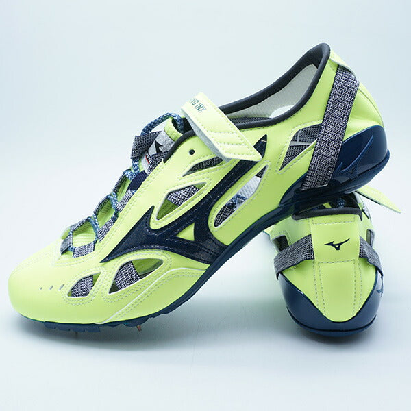 クロノインクスJAPANミズノmizunoU1GA2410-21イエロー陸上スパイク短距離ハードル