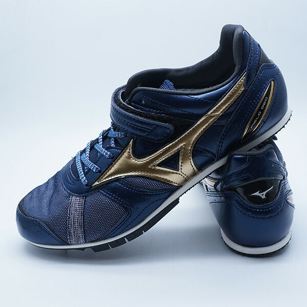 フィールドジオLJJAPANミズノmizunoU1GA2540-01ネイビー陸上スパイク走幅跳