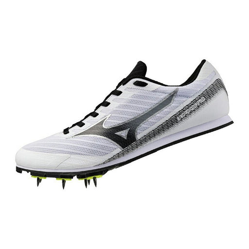 エックスファースト3ミズノmizunoU1GA2580-03ホワイト陸上スパイクエントリーモデル土トラック兼用