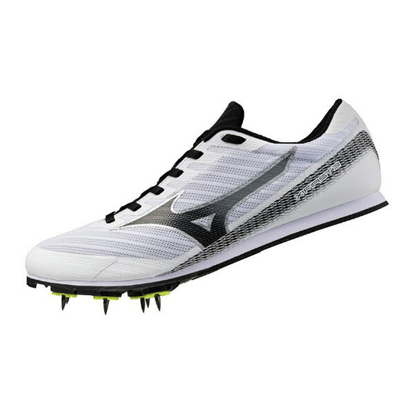 エックスファースト3ミズノmizunoU1GA2580-03ホワイト陸上スパイクエントリーモデル土トラック兼用