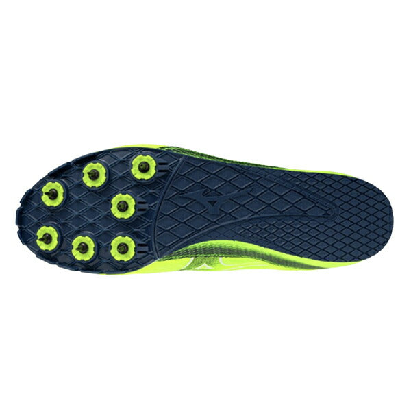 エックスファースト3ミズノmizunoU1GA2580-11イエロー陸上スパイクエントリーモデル土トラック兼用