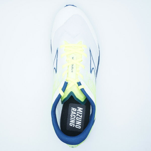 ウェーブデュエル4ミズノmizunoU1GD2550-21イエローランニングシューズ