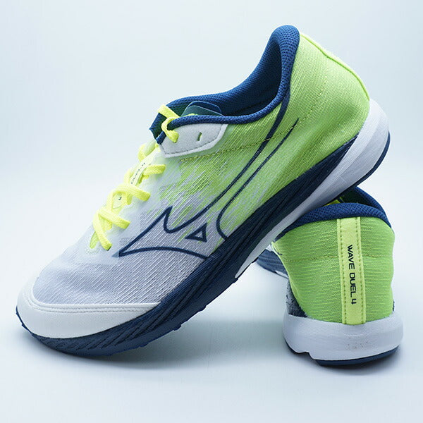 ウェーブデュエル4ミズノmizunoU1GD2550-21イエローランニングシューズ