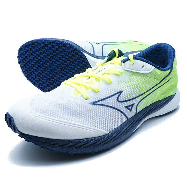ウェーブデュエル4ミズノmizunoU1GD2550-21イエローランニングシューズ
